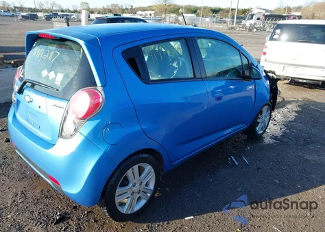 2013 Chevrolet Spark 1Lt из США, поврежденный, VIN KL8CD6S94DC504483